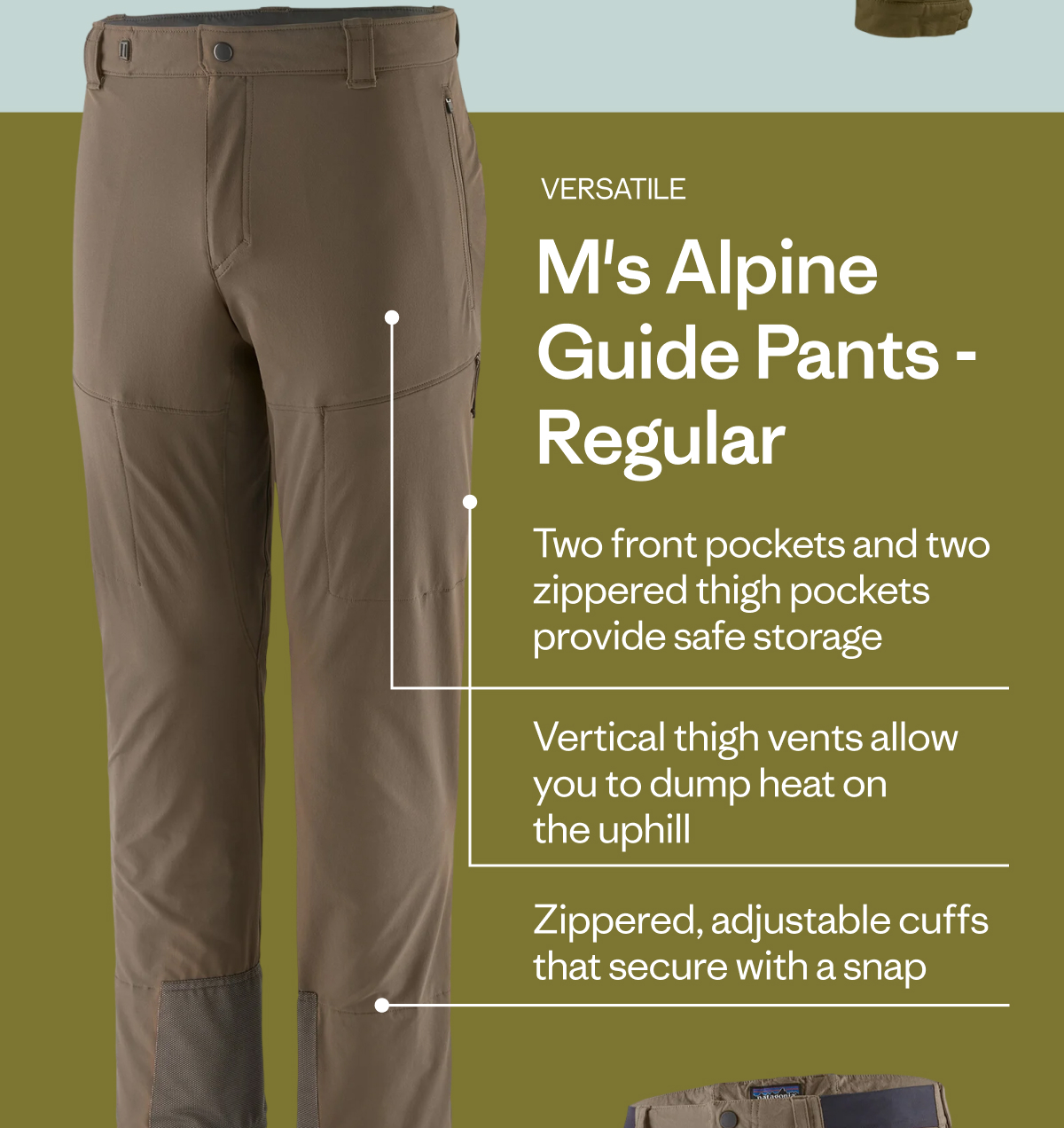 For streamlined comfort, the Hampi Rock Pants feature an easy-on elastic waistband, organic hemp fabric blend that breathes and stretches, and straight legs with low-profile cuffs that can be rolled up. Shop now.