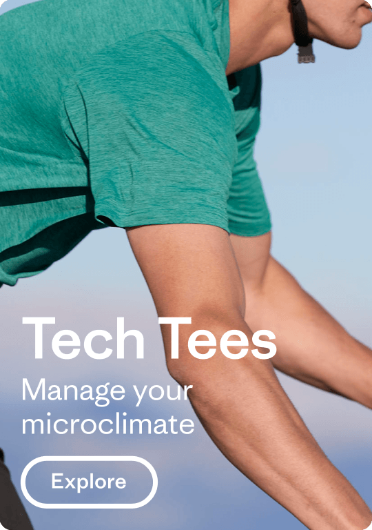 Tech Tees Manage your microclimate - Explore