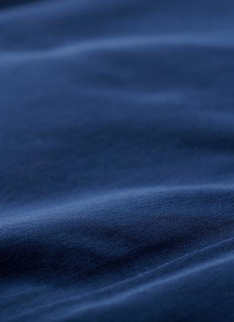 Supple, durable shell fabric.