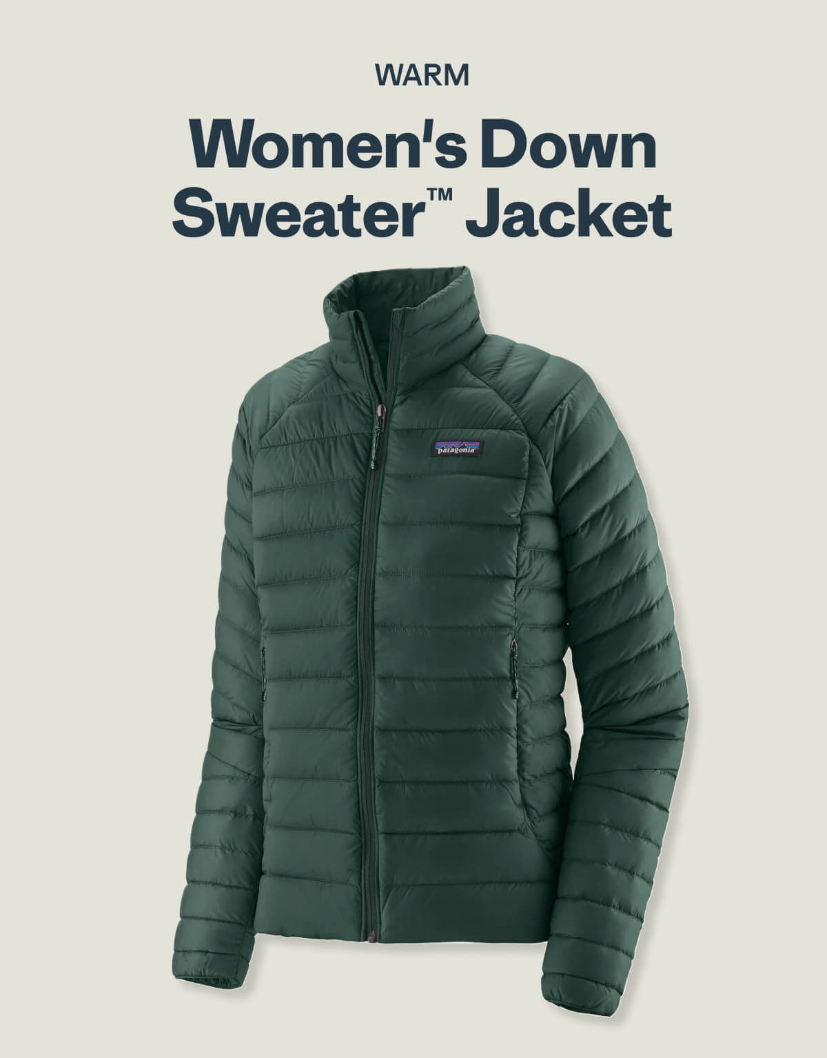 Womens down sweater insulated jacket