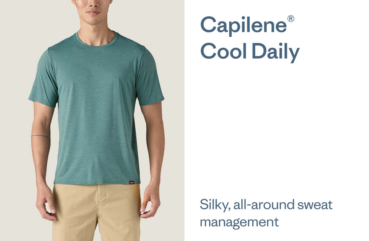 Capilene Cool Daily / Silky, all-around sweat management