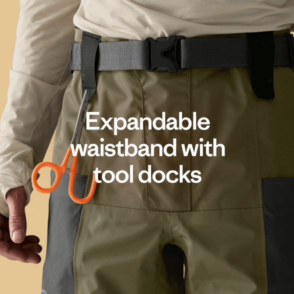 Expandable waistband with tool docks
