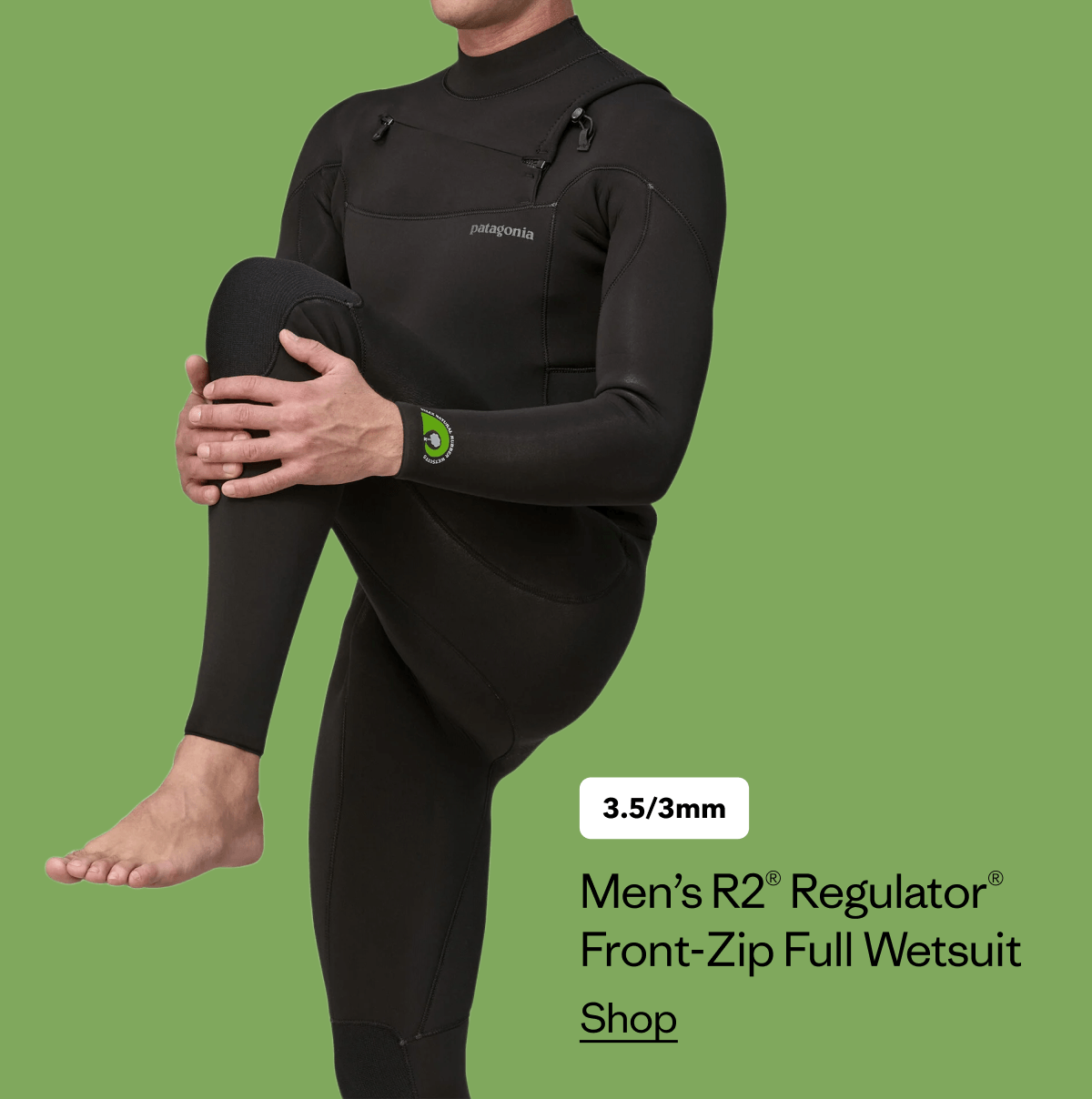 Men's R2® Yulex® Regulator® Front-Zip Full Wetsuit