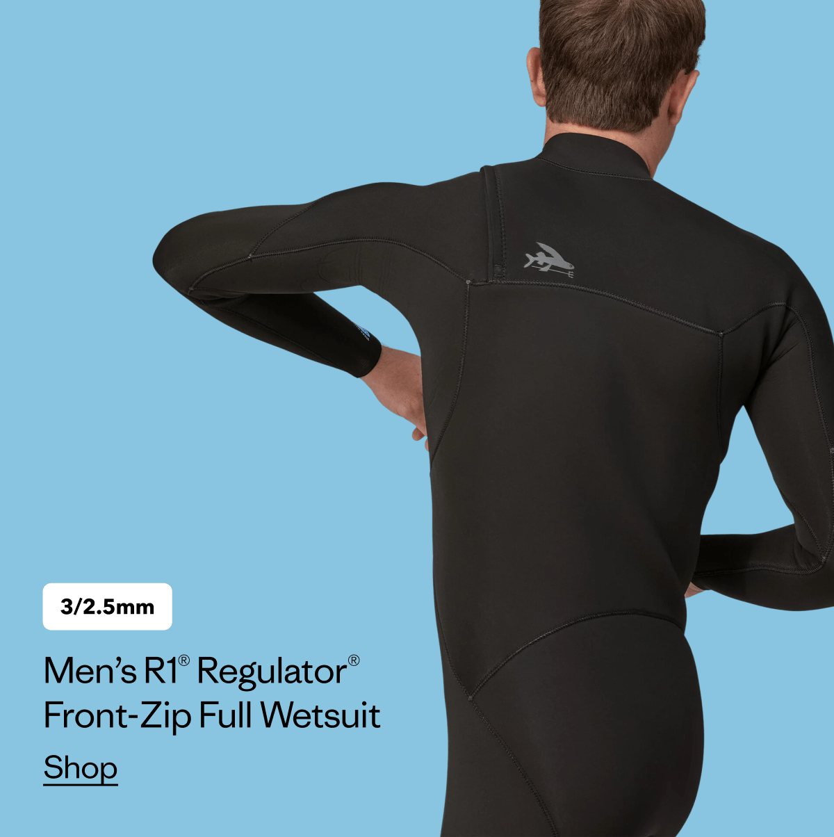 Men's R1® Yulex® Regulator® Front-Zip Full Wetsuit