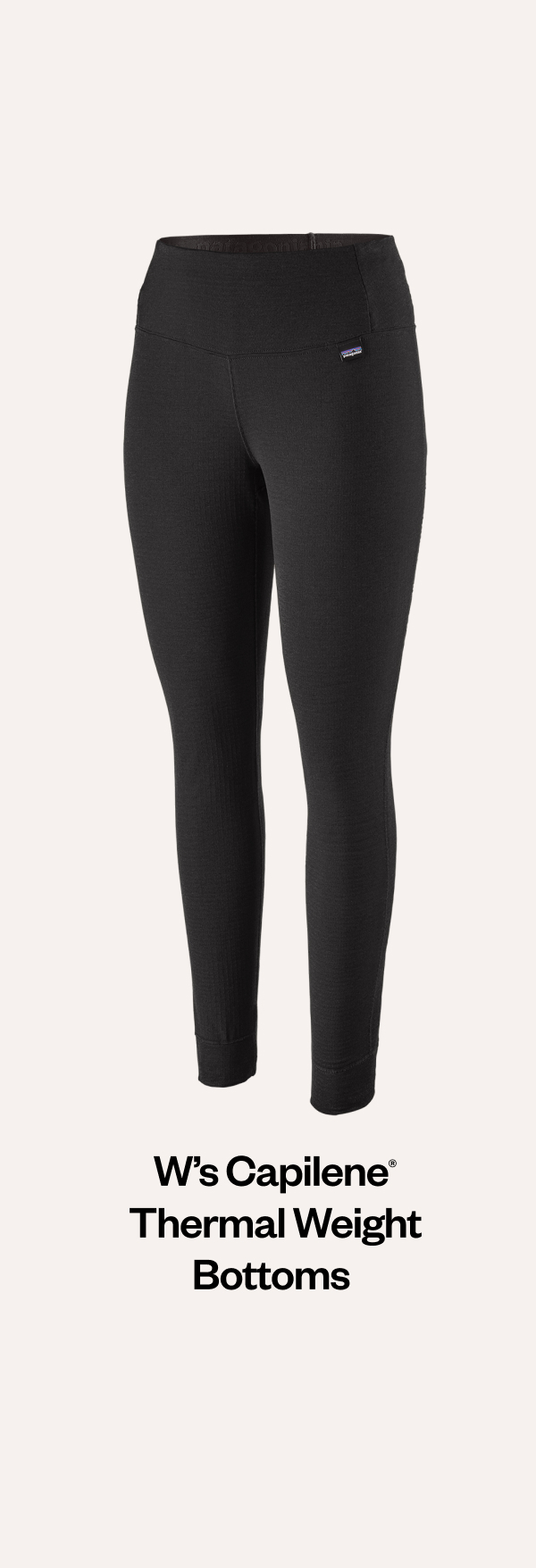 Women's Capilene Thermal Weight Bottoms